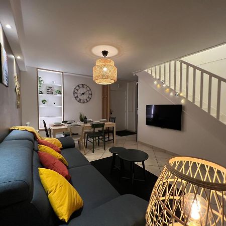 루앙 T3 Flat Moderne Sur 2 Etages Metro Parking Free Entrance Autonome 아파트 외부 사진