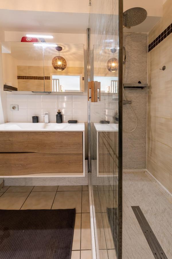 루앙 T3 Flat Moderne Sur 2 Etages Metro Parking Free Entrance Autonome 아파트 외부 사진